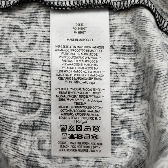 Boden Sweetheart Jersey Dark Floral Babydoll Mini Women's Dress Size 6 - Picture 9 of 13